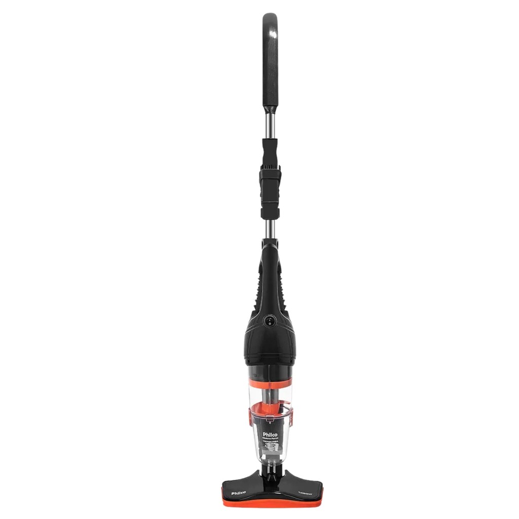 Aspirador De Pó Ciclone Force Pas06 1250w Preto Philco Laranja 127v