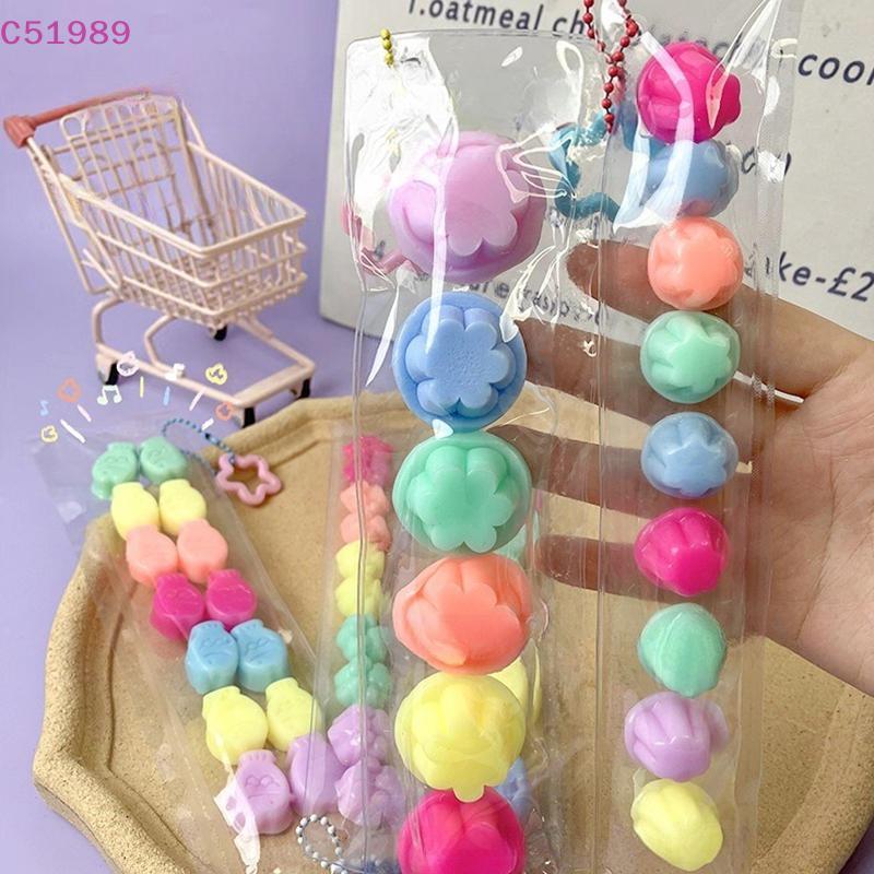 [kaan] Bonito Kawaii Taiyaki Gato Pata Fidget Brinquedo Dos Desenhos Animados Macio Mochi Squeeze Brinquedos Alívio Do E