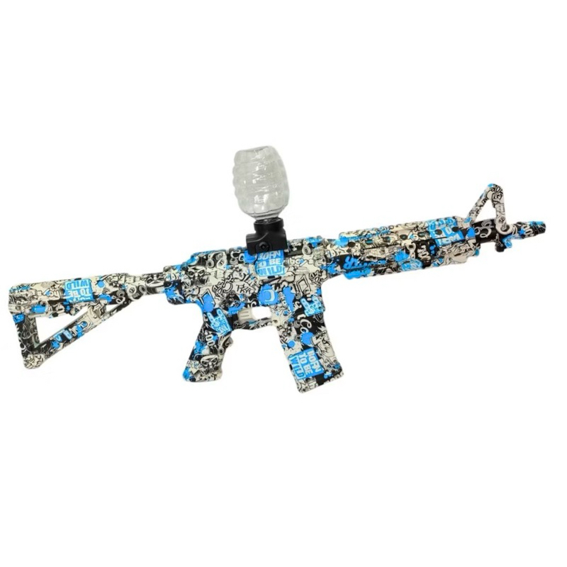 Arma de Bolinhas de Gel OrbiShot M16 Recarregável 6062 Fast Gold – Nova Geração
