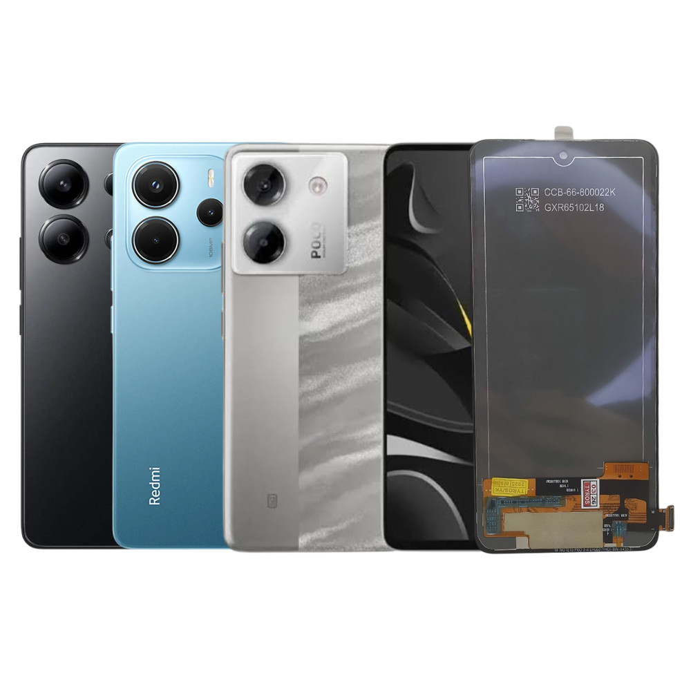 Display Poco M7 Pro 5G Tela LCD IPS 1° Linha Frontal Sem Aro Moldura Módulo Full HD  Sem Digital