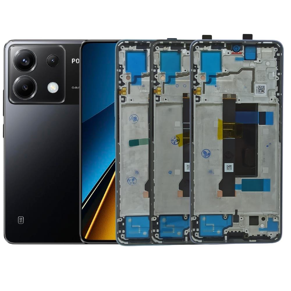 Display Poco X6 5G Com Aro Amoled 100% Original Frontal Tela Com Digital Full HD Oled Modulo