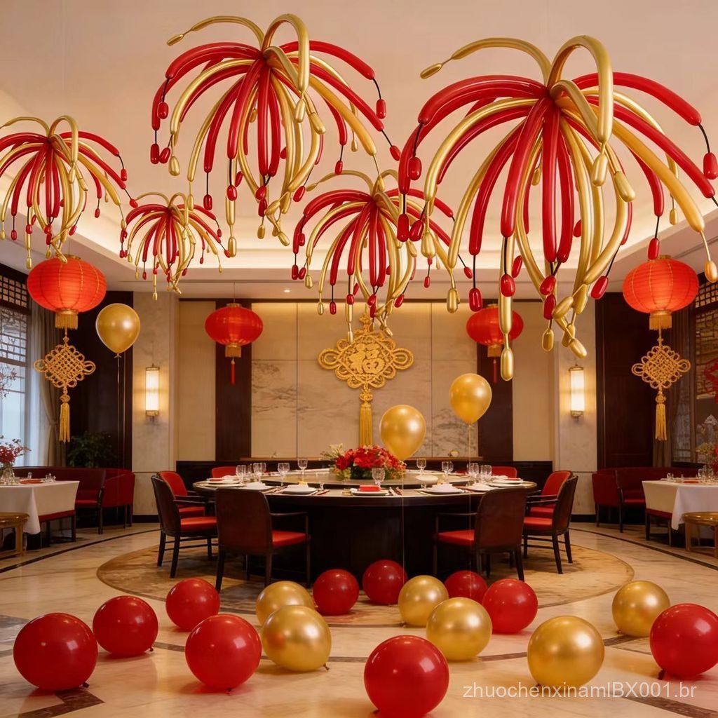 Guirlanda de balões vermelhos festivos, cor vermelha intensa, para casamento, quarto de noiva, decoração de festa de ani