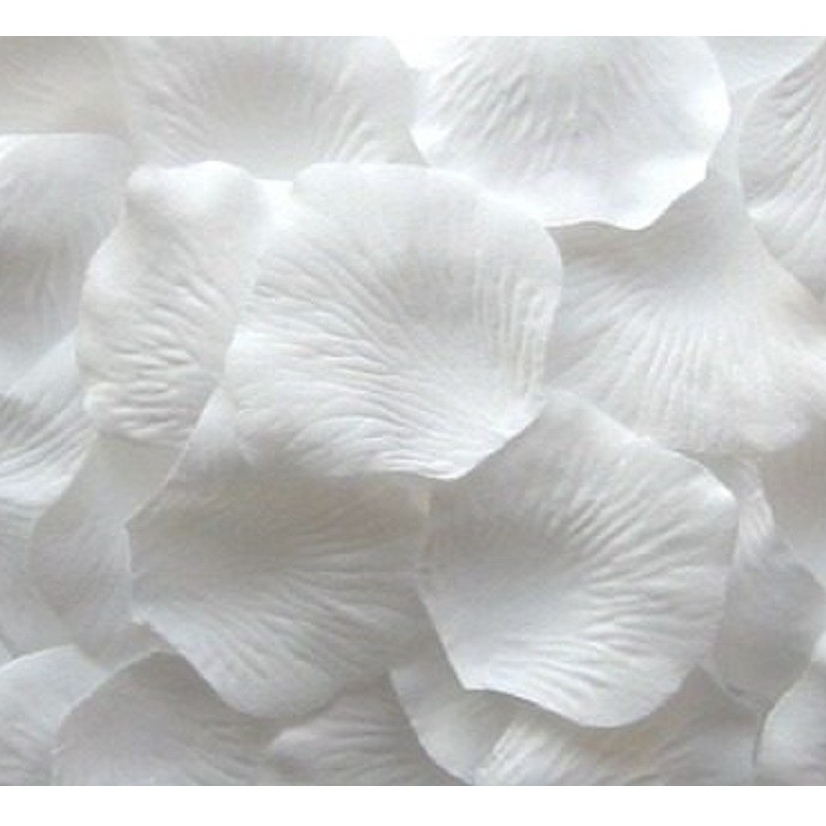 Kit 1000-4000 Pétalas de Rosas Artificiais Brancas ou Vermelhas Decoração Casamento Festas