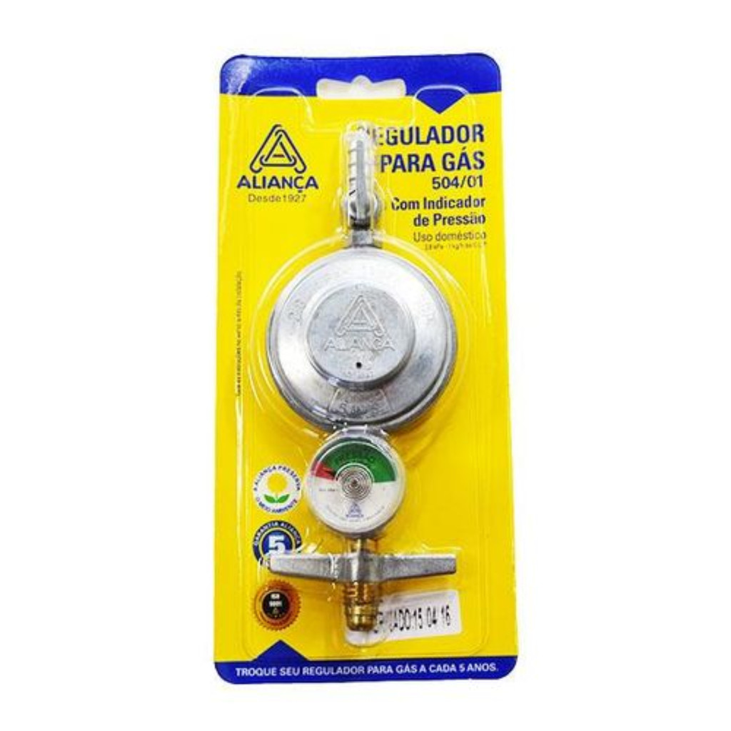 ALIANCA REGUL GAS DOM MED 504 01 C MANOM