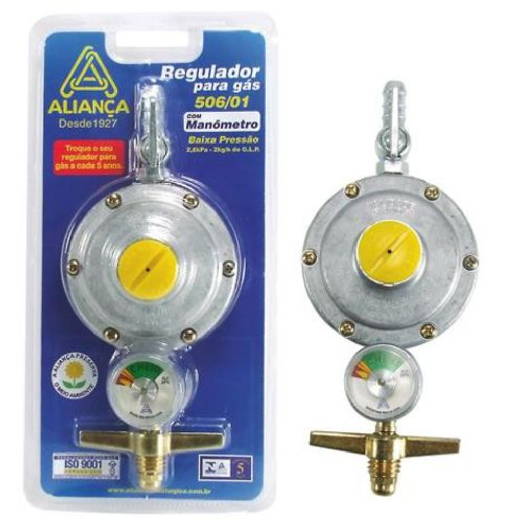 ALIANÇA REGUL GAS DOM GRD 506 01 C MANOM