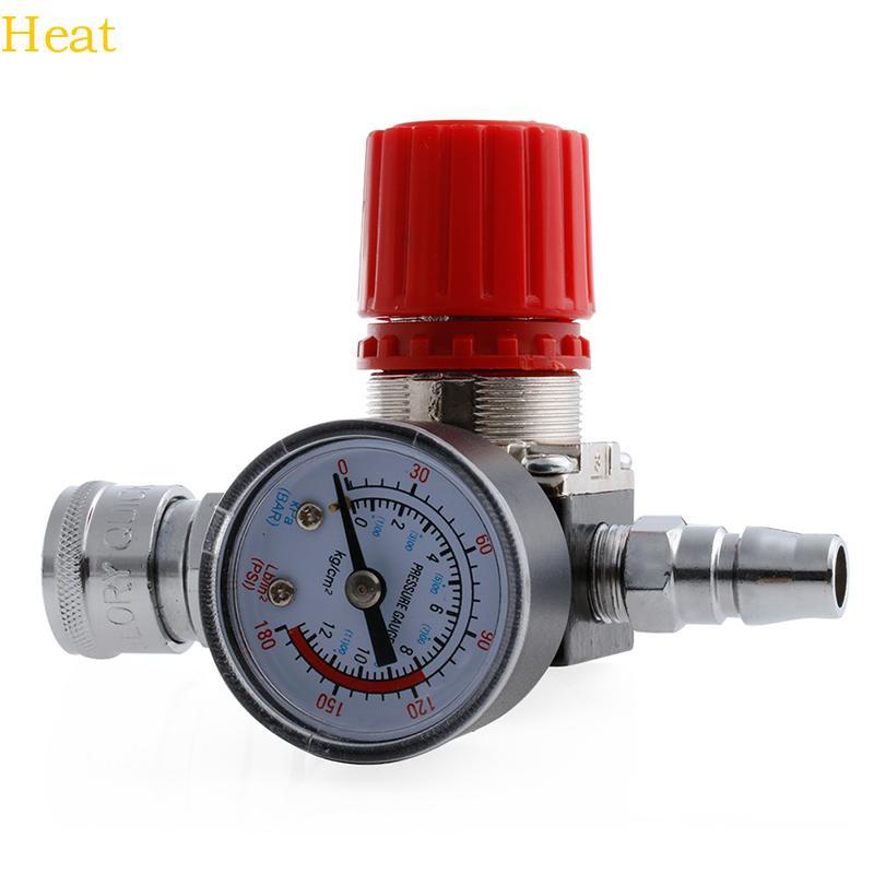 Calor 1 4 Compressor Ar Regulador Interruptor Pressão Controle 180PSI Alívio Para Válvula Ga