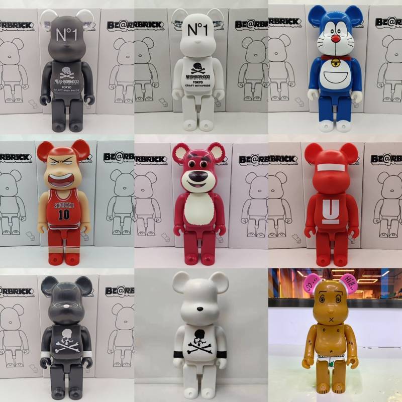 400% Autumn Violent Bear Milk Girl Lucky Bearbrick Decoration Fashion Play Hand Office Model Gift xGwx