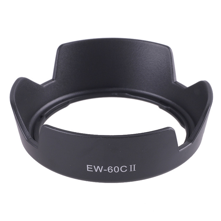 Capa de montagem EW-60CII EF-S 18-55mm F3.5-5.6 Capa protetora de lente Capa protetora para guarda-sol