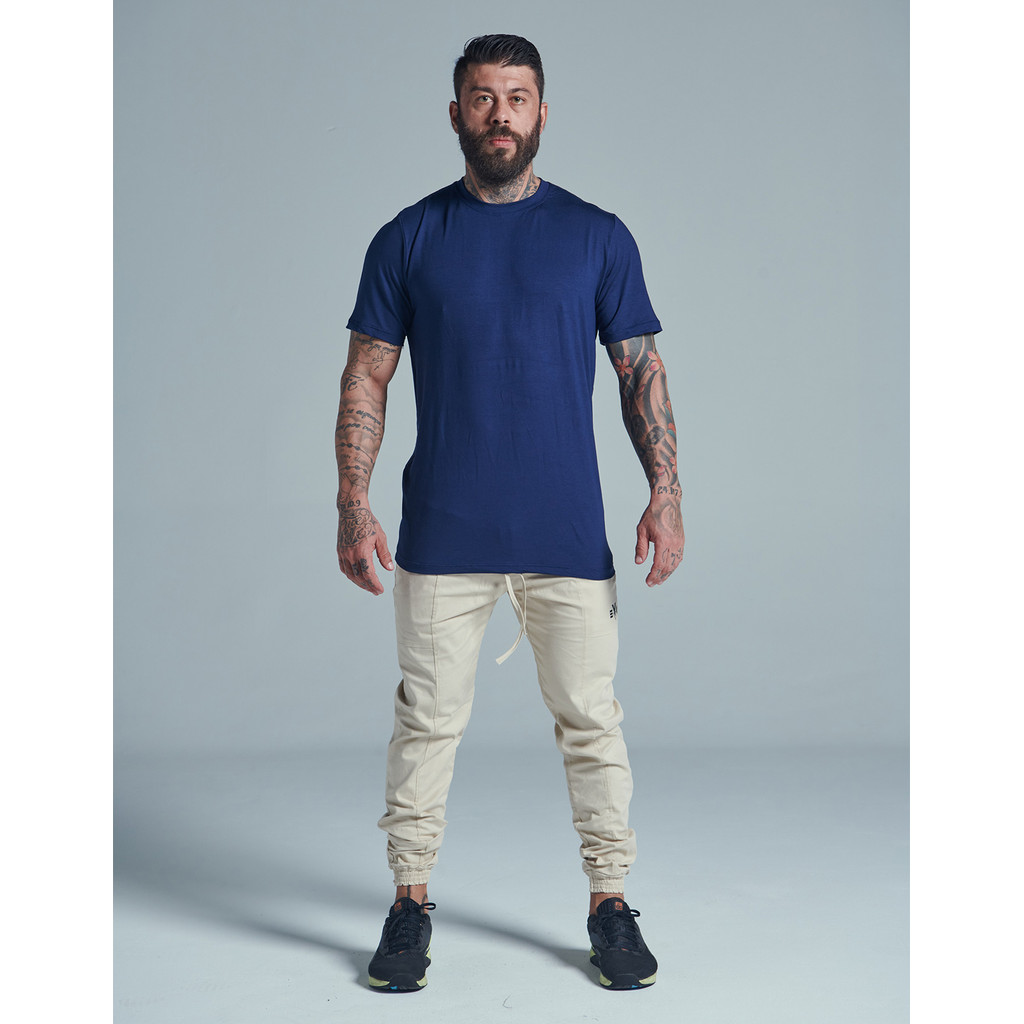 Camiseta Non-Iron Navy Masculina