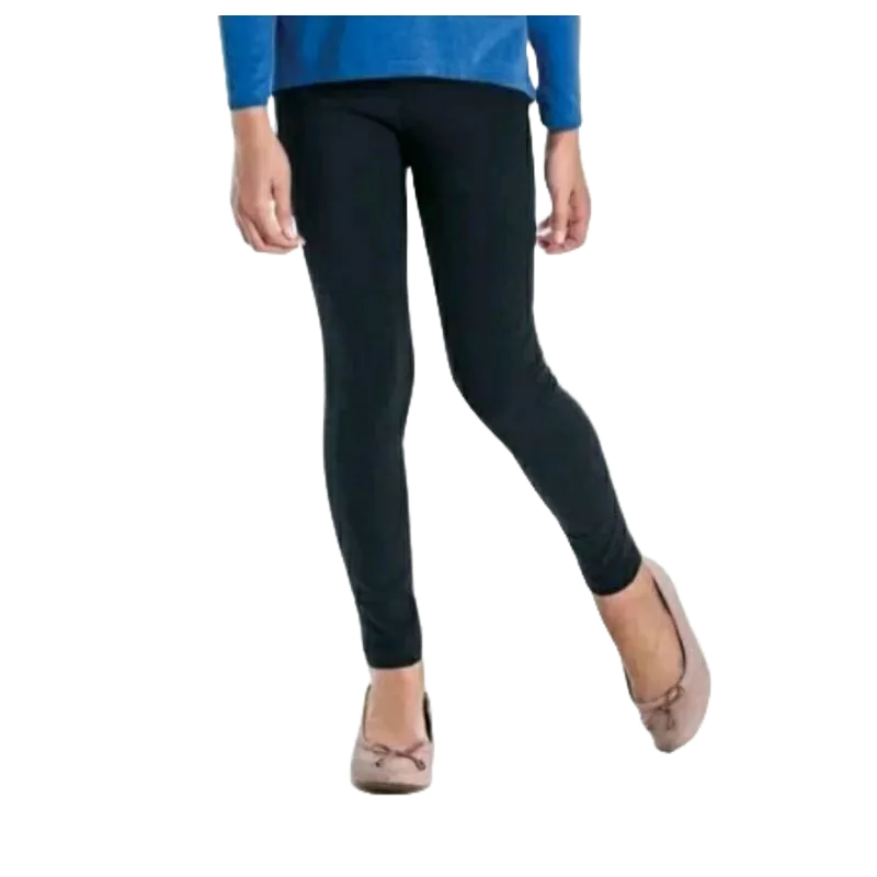 Calça Legging Infantil Juvenil Menina Leg Suplex Lisa Grossa Volta As Aulas