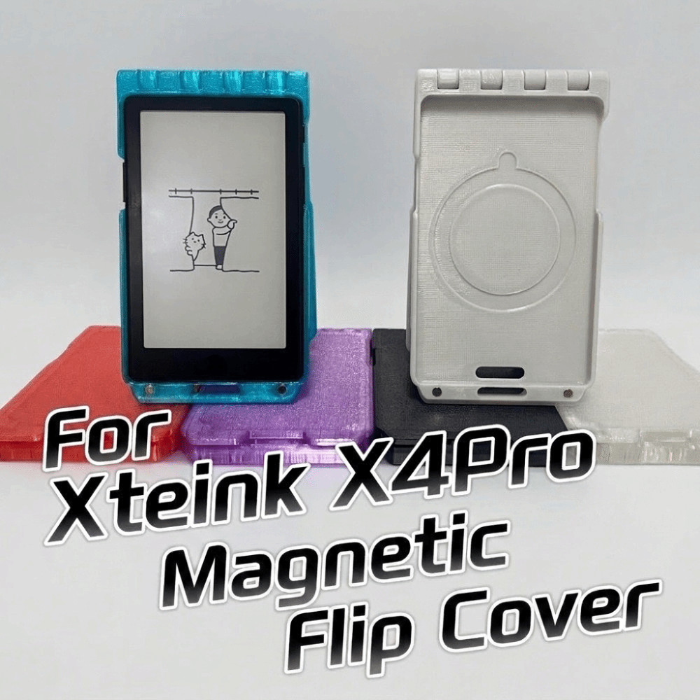 E-Reader , Capa Protetora Estilo Crachá Antiarranhões Portátil Flip-top Para XTEINK X4Pro