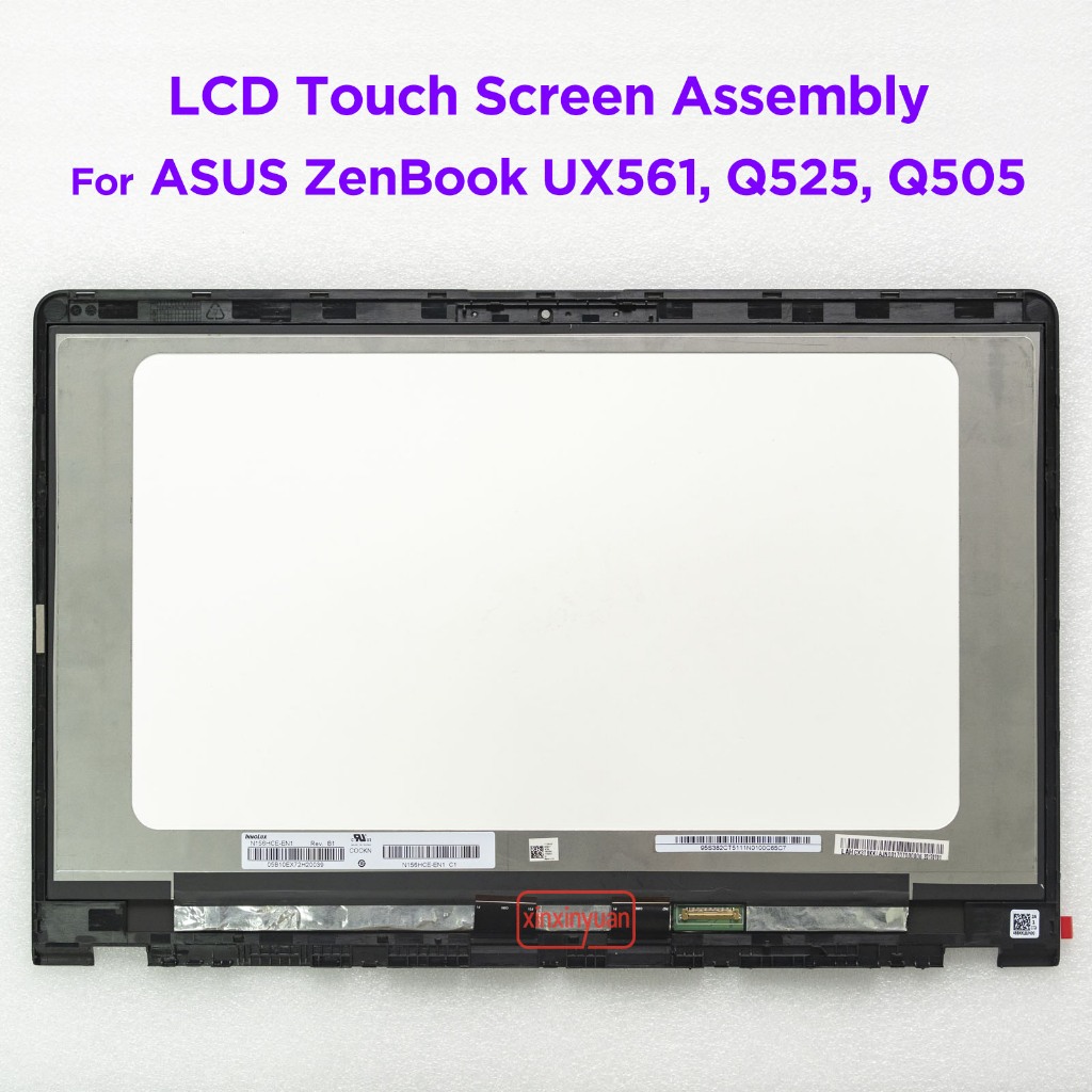 15.6 Polegada Montagem Da Tela De Toque LCD Para Asus ZenBook Flip 15 UX561 UX561U Q505 Q525 Q535 Módulo Exibição Substi