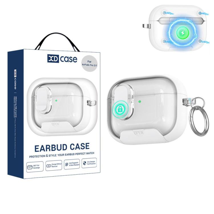 Capa Protetora Para Airpods Pro 2 1 Xdcase Starlink Series Fone De Ouvido Com Suporte E Trava De Segurança