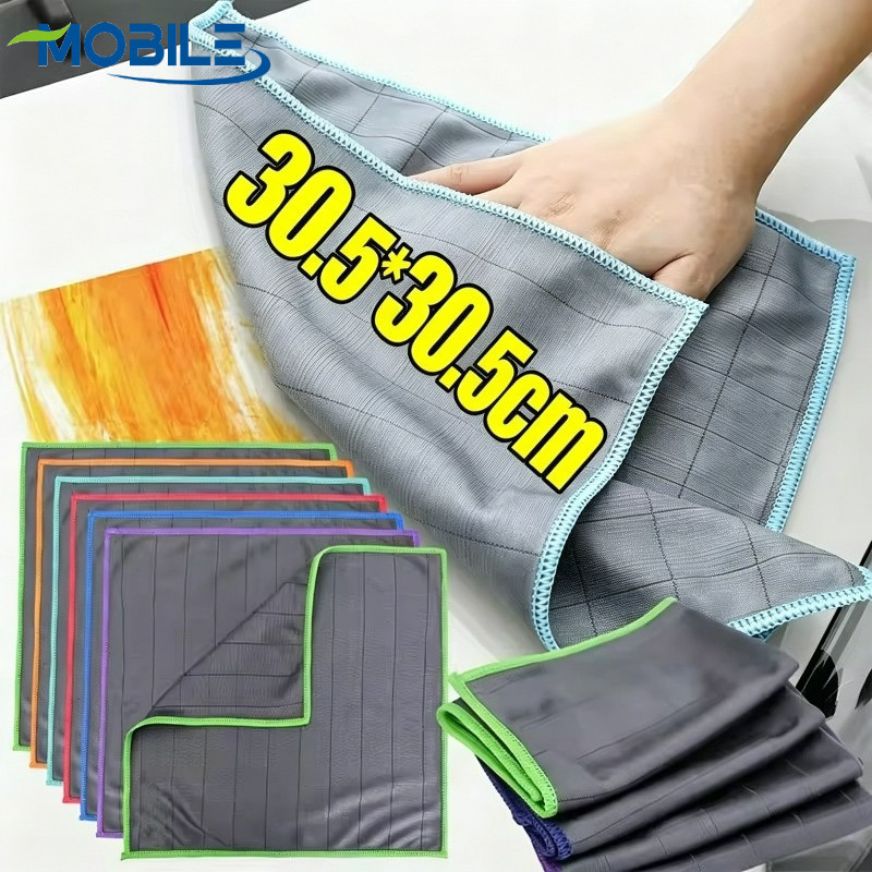 Toalha De Limpeza De Carro Para Lavagem/Secagem/Detalhamento , Pano De Fibra Ultrafino Janelas/Interior/Corpo , Superfíc