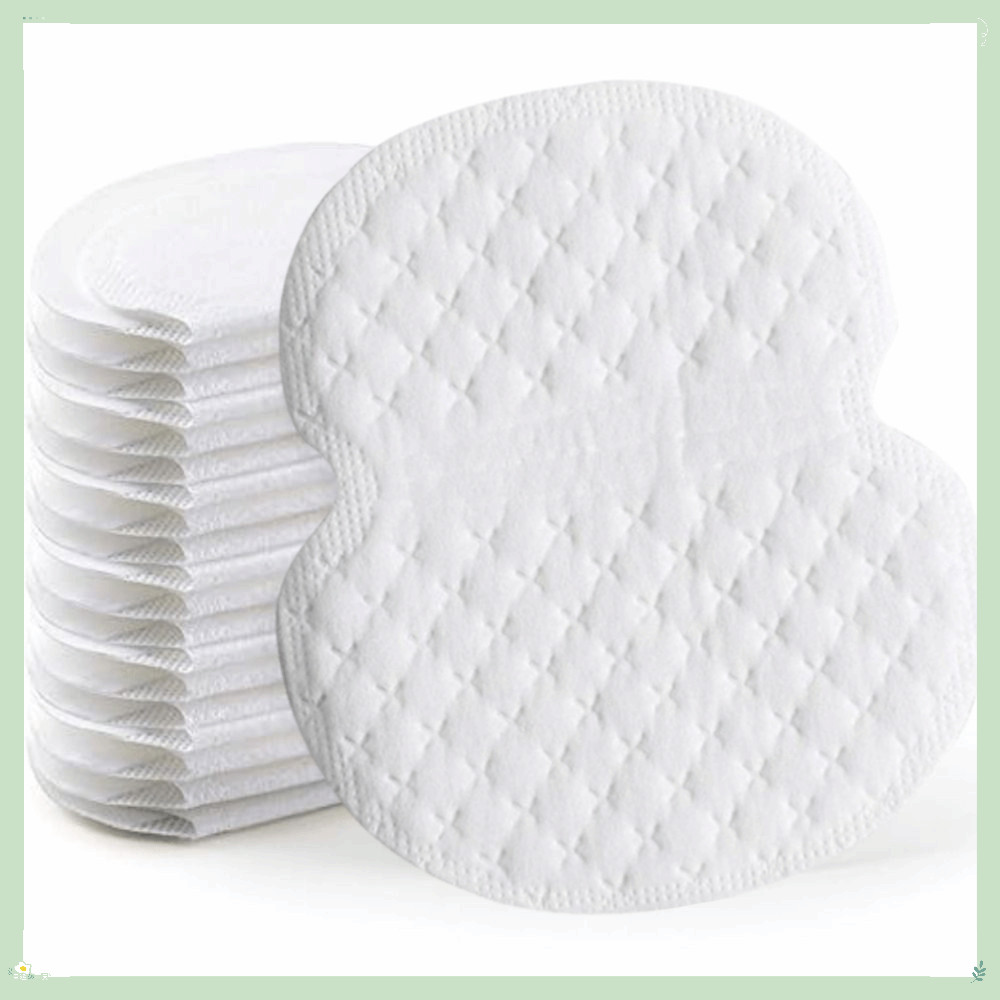 100 Almofadas Absorventes De Suor Dos Pces , Ultrafinas Do Das Axilas Material Respirável , Núcleo Absorvente