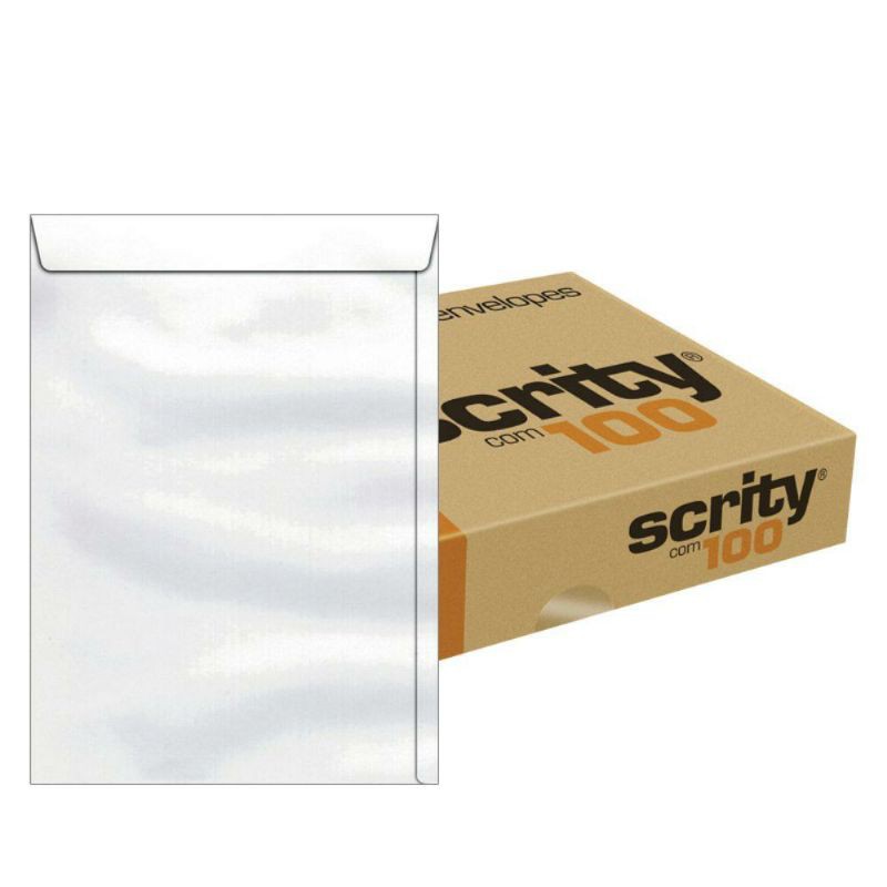 envelope saco off-set SOF 017 tamanho 11X17 cm 250 un -Scrity