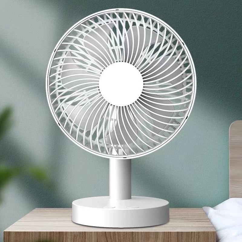 Ventilador Pessoal USB com Rotação 360° | Vento Forte, Portátil e Silencioso para Dizer Adeus ao Calor