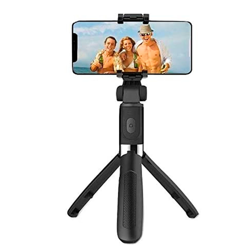 Selfie Stick Dobrável Tripé 360 ° Rotação Suporte multifuncional portátil