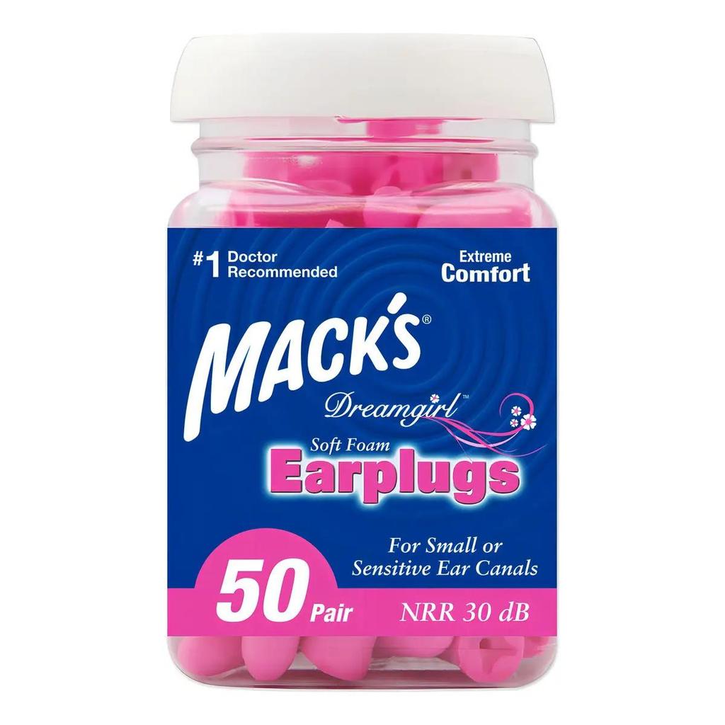 Tampões De Ouvido Sleep Noise Foam, 50 Unidades De Goma De Bolha Rosa Rosa-chiclete