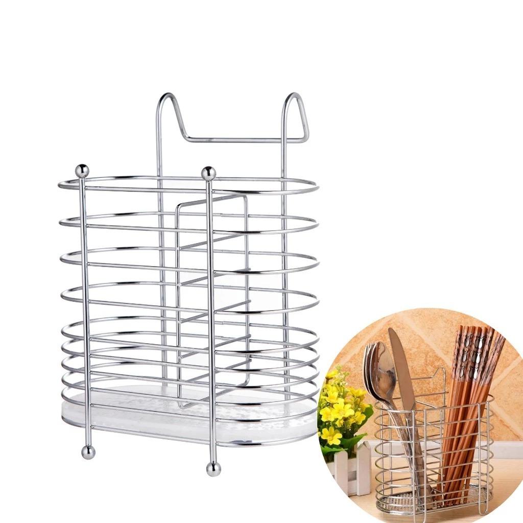 Escorredor Porta Talheres Super Resistente inox TOP-0259