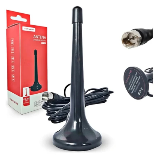 Antena Digital Interna Ima Tomate Mtv-3011 Hdtv Premium 3.5dbi Uhf Cabo 3m