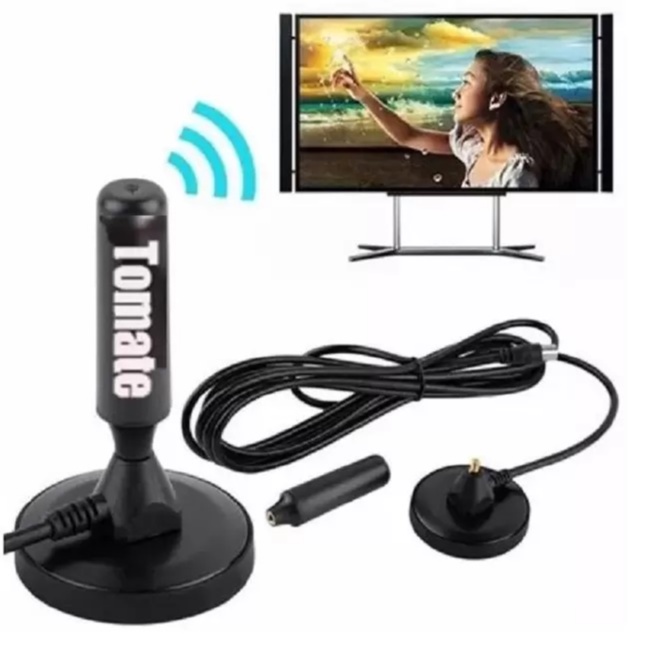 Antena Digital Tomate Mta-3005 Uhf/hdtv Cabo 5m