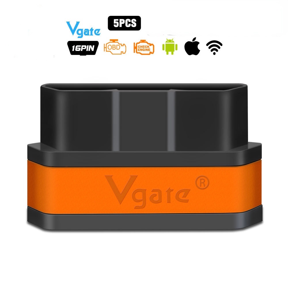 5 Pçs Vgate icar2 OBD2 ELM327 V2.1 Bluetooth/wif Adaptador Ferramenta De Diagnóstico Automotivo ICAR 2 Para Android/IOS