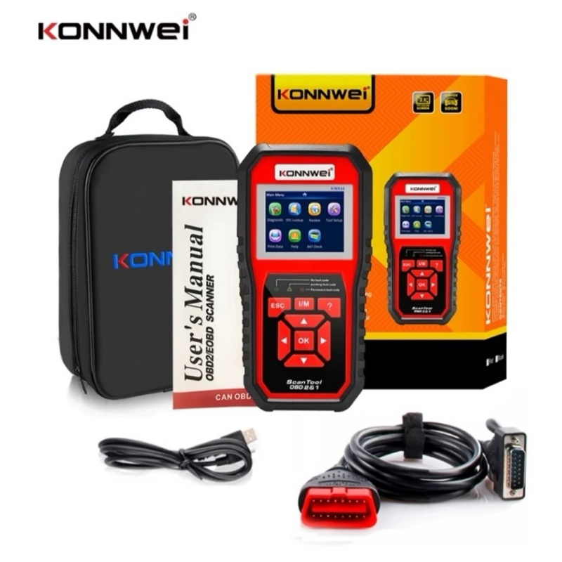 Scanner Automotivo Konnwei Kw850  Diagnóstico Profissional