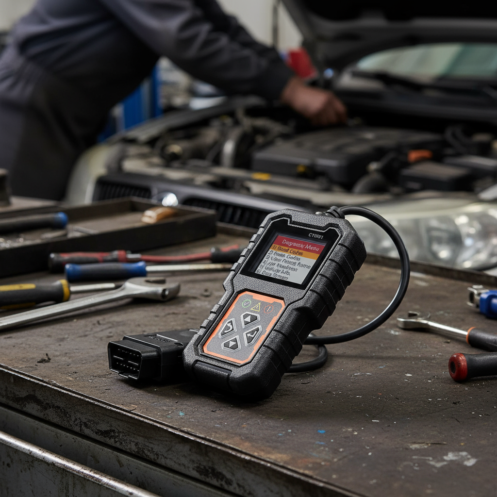 Ferramenta de Scanner OBD2: Leitor e Limpador de Falhas do Motor para Todos os Veículos OBD II a partir de 2008