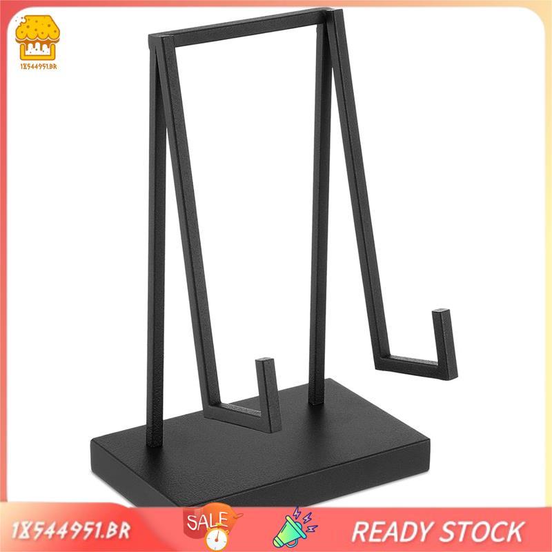 [18544951 . br] Suporte De Cavalete De Mesa De Metal Preto 8 X 5 X 3 Polegadas Para Porta-Retratos De Placa De Livros
