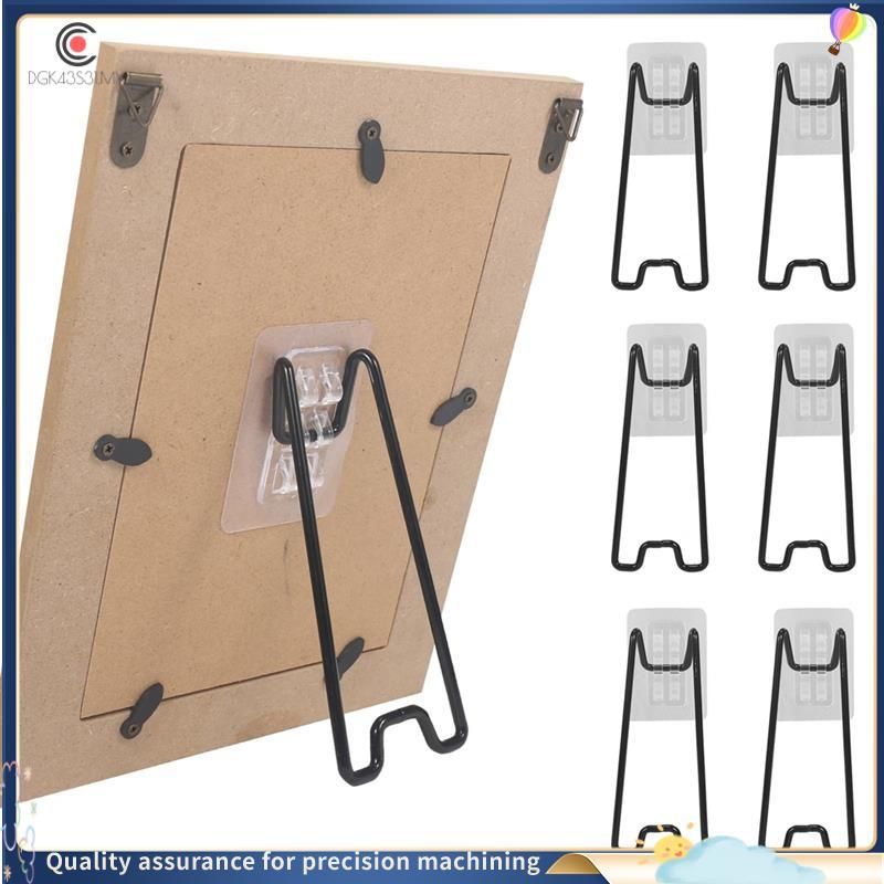 [hukou33] 6 Peças De Suporte Para Porta-Retratos , De Cavalete Com Autoadesivo De 5.9 A 10.2 Polegadas