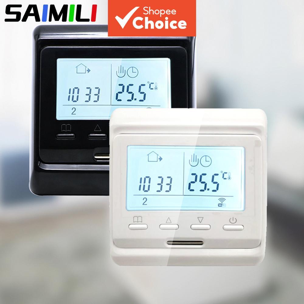 Saimili Para Tuya Interruptor Termostato Aquecimento De Piso Inteligente Controlador Temperatura APP Controle Sem Fio El