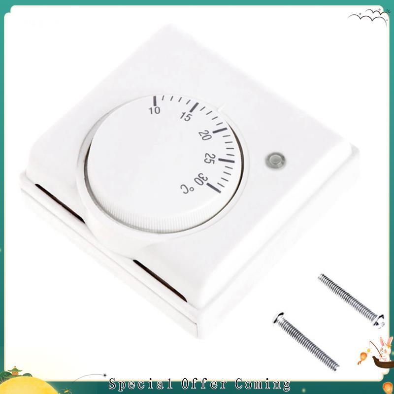 Termostato Mecânico Controlador De Temperatura Do Piso Da Sala Aquecimento Central 220V AC