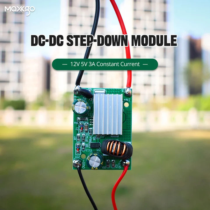 MAXKGO 9-90 A 12V 3A DC-Step Down Módulo De Fonte De Alimentação Corrente Constante E Alta Eficiência Não Isolado