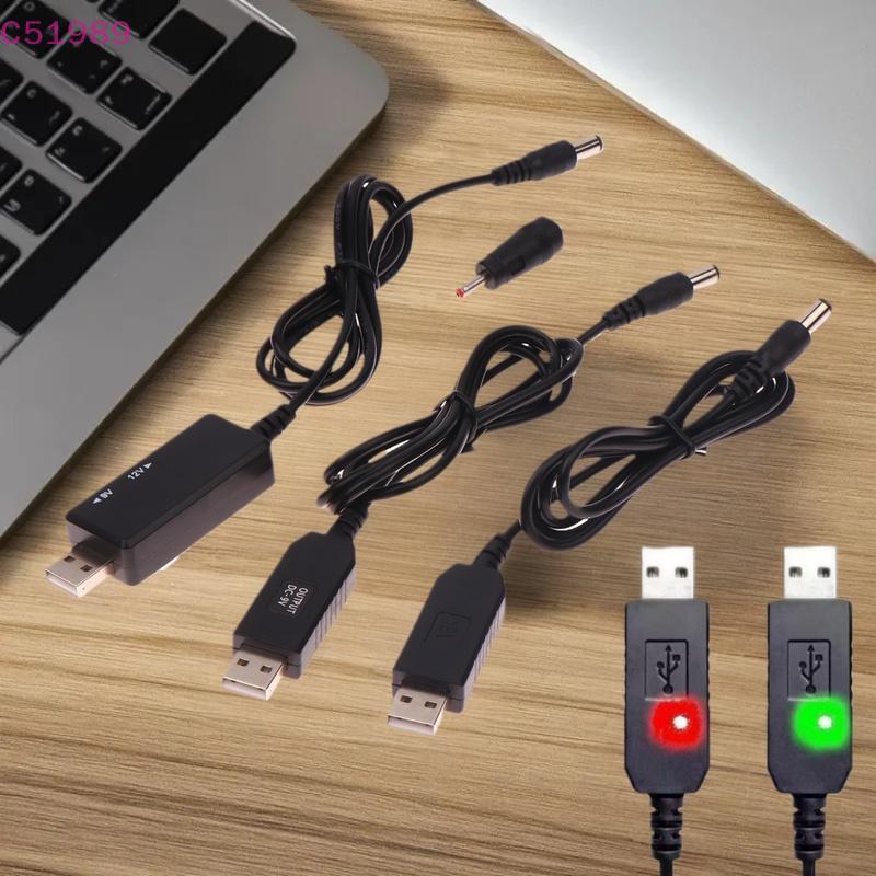 [kaan] 1 Conjunto DC 5V A 12V Cabo USB Conversor De Impulso Step-up Para Roteador Wi-Fi Modem Ventilador 5.5 * 2.1mm WiF