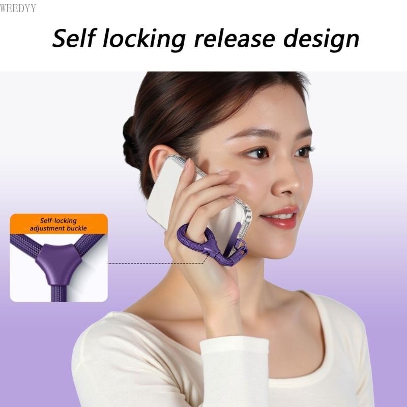 Short 10Cm Phone Finger Strap Clipe Metal Giratório Para Aderência Segura