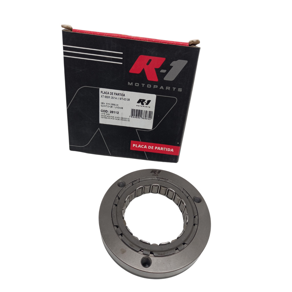 Engrenagem Placa Partida Yamaha XT660R 2005 à 2014 Mt 03 2008 à 2024