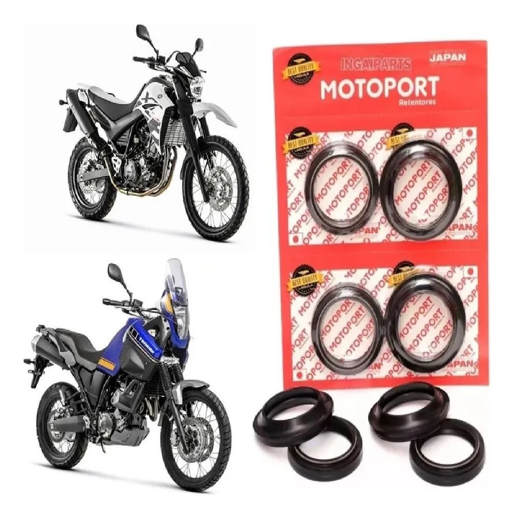 Par Retentor Bengala + Guarda Pó Yamaha Xt660r Todos Os Anos