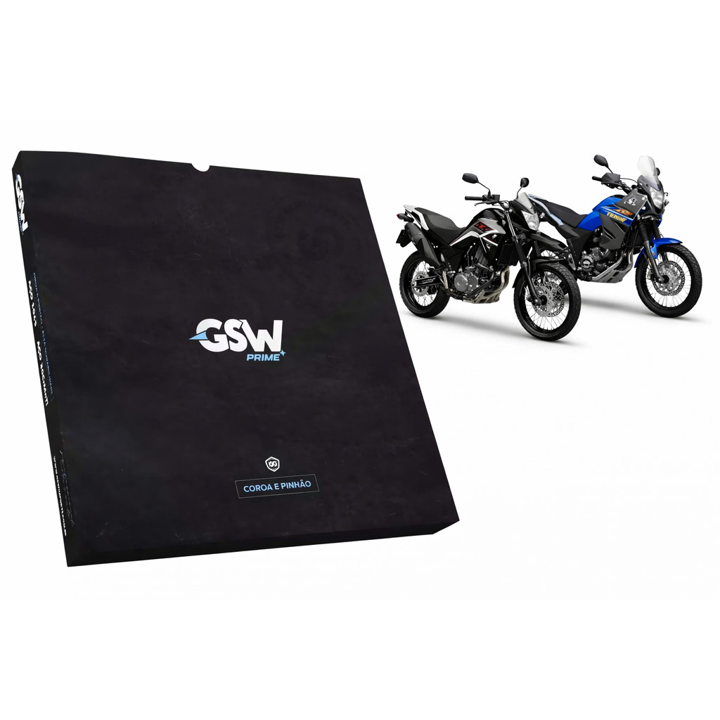 Kit Coroa e Pinhão Yamaha XT660R 04-16 / Tenere 660Z 08-15
