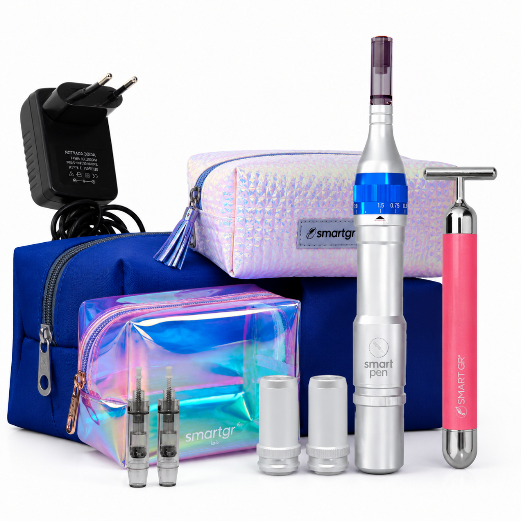 Caneta Smart Derma Pen Microagulhamento + Brinde