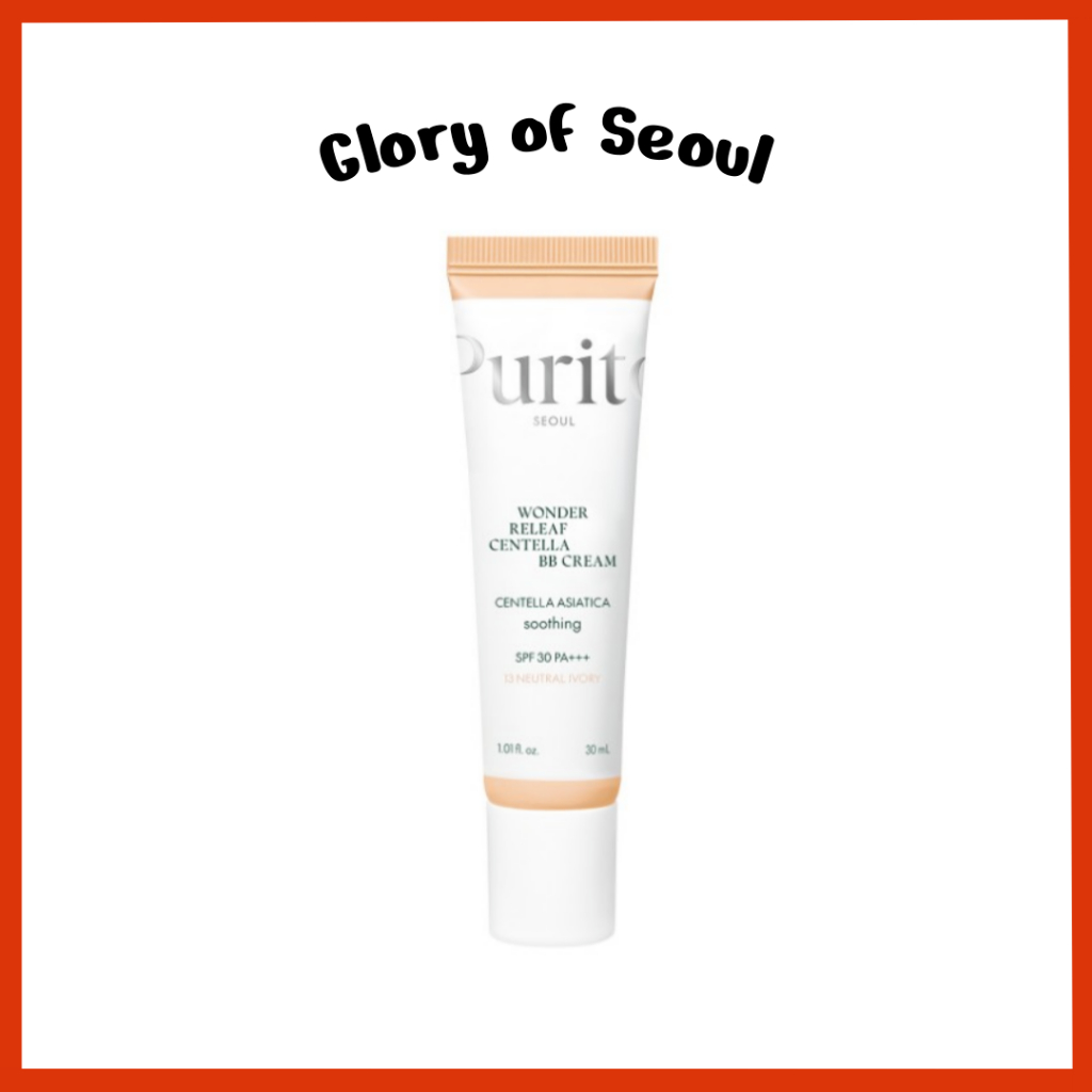 PURITO Wonder Relaf Centella BB Creme FPS30 PA + + 6 Núcios, 30ml