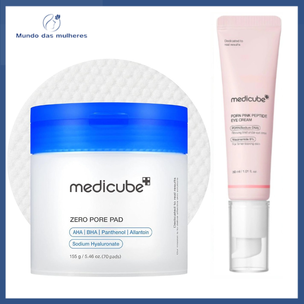 Medicube zero pore pad 2.0 + PDRN Pink Peptide Eye Cream 30ml