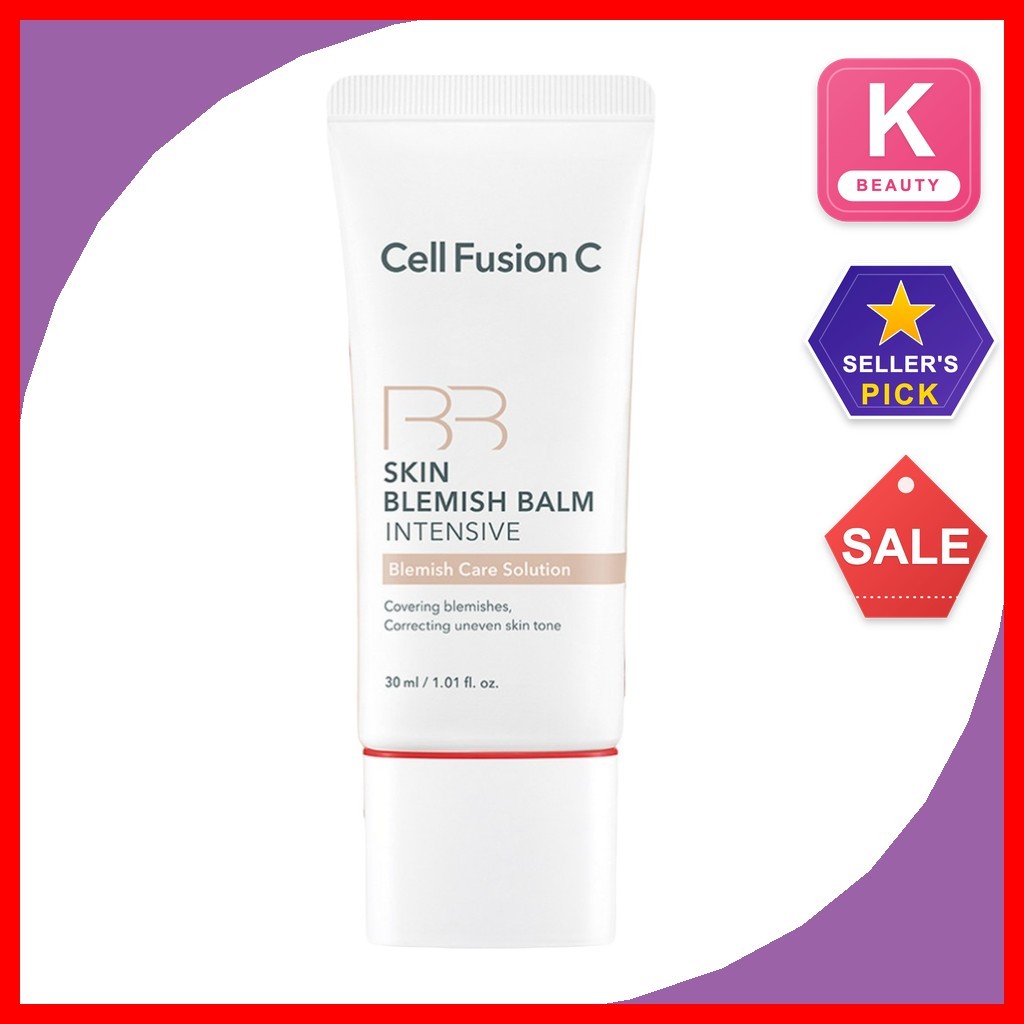 [Cell Fusion C] Creme Bálsamo Para Manchas De Pele 30ml 1 Unidade/BB Coreano/Cuidado Hidratante E Calmante Cobertura