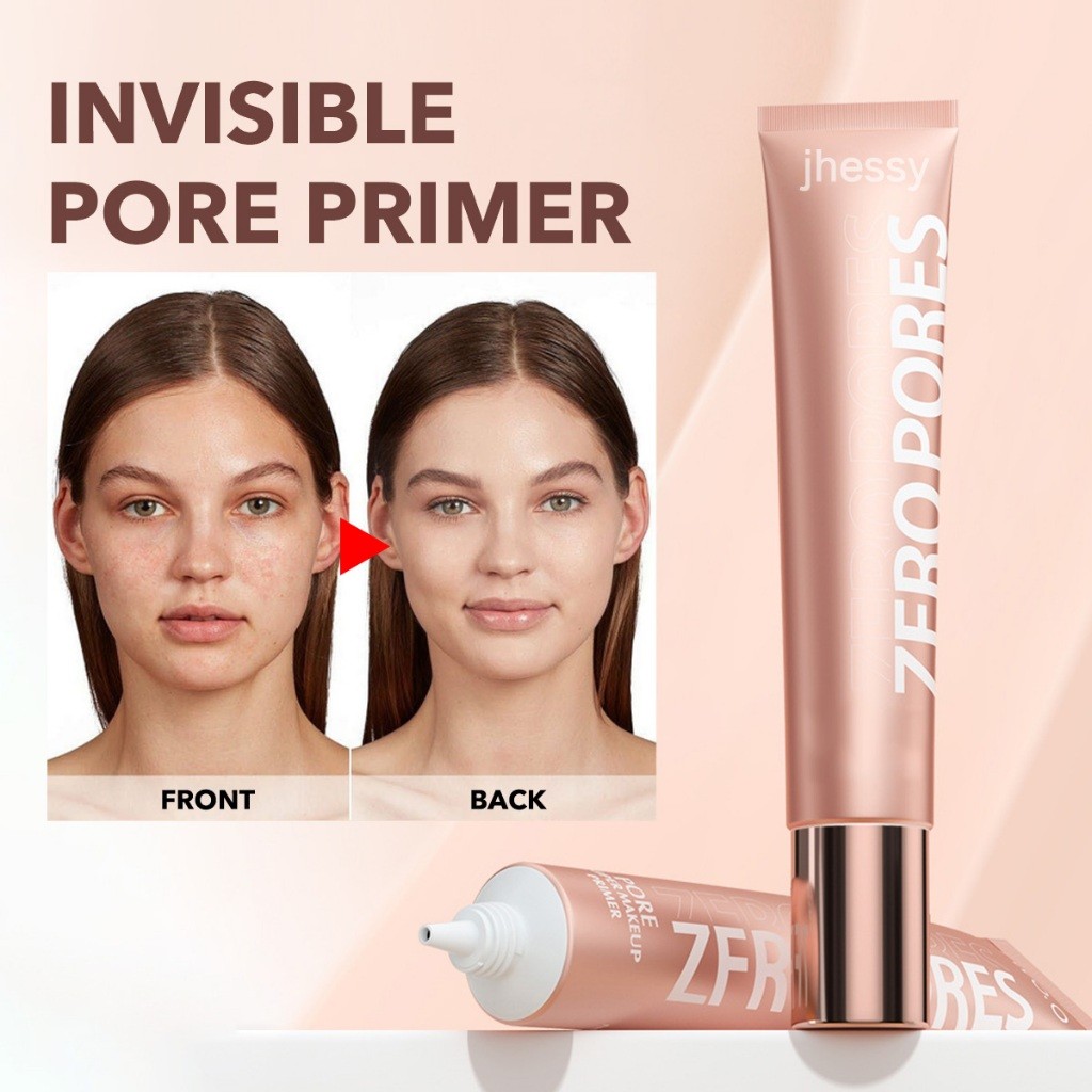 Der.J Zero Pore Soft Focus Primer BB Cream 30ml - Hidratante, Natural, Efeito Suave, Pele Lisa Premium