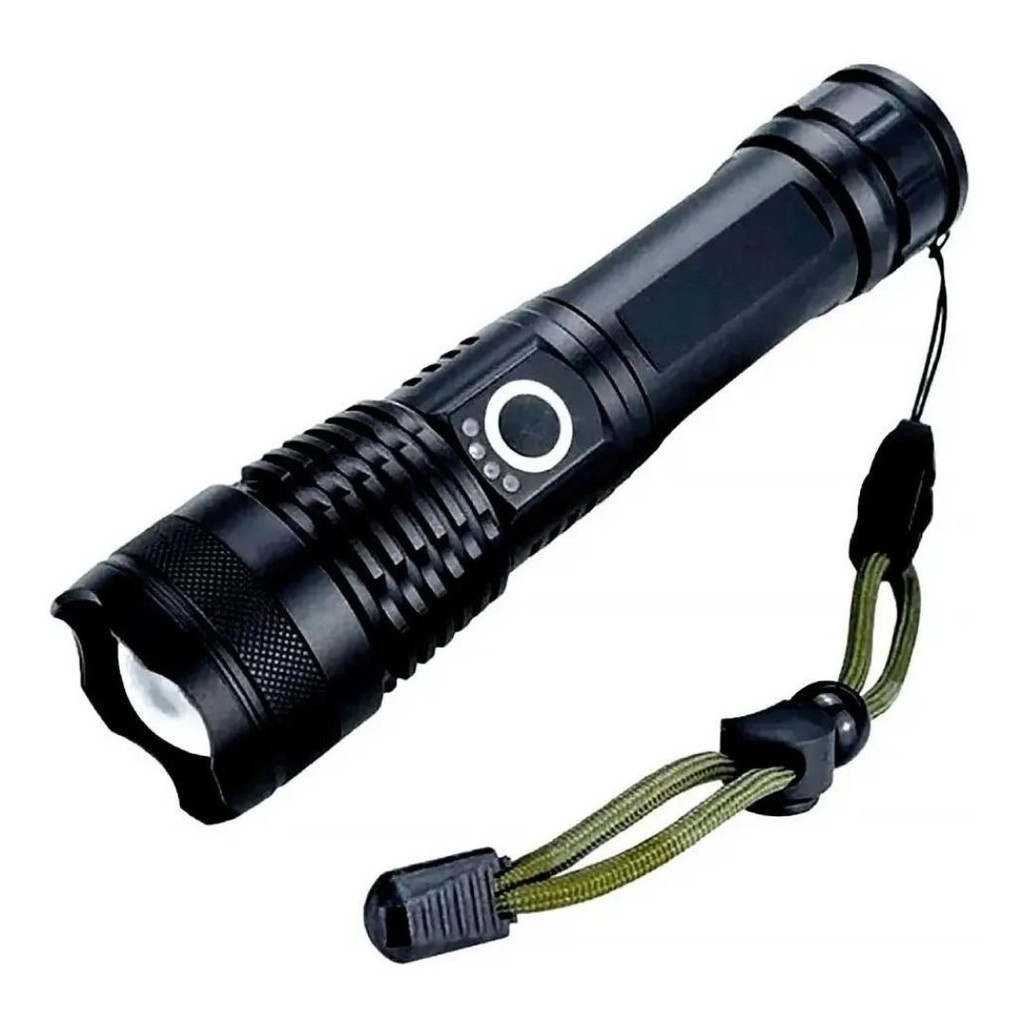 Lanterna Tática T9 Recarregável 5.400.000 Lumens Alta Potência Profissional
