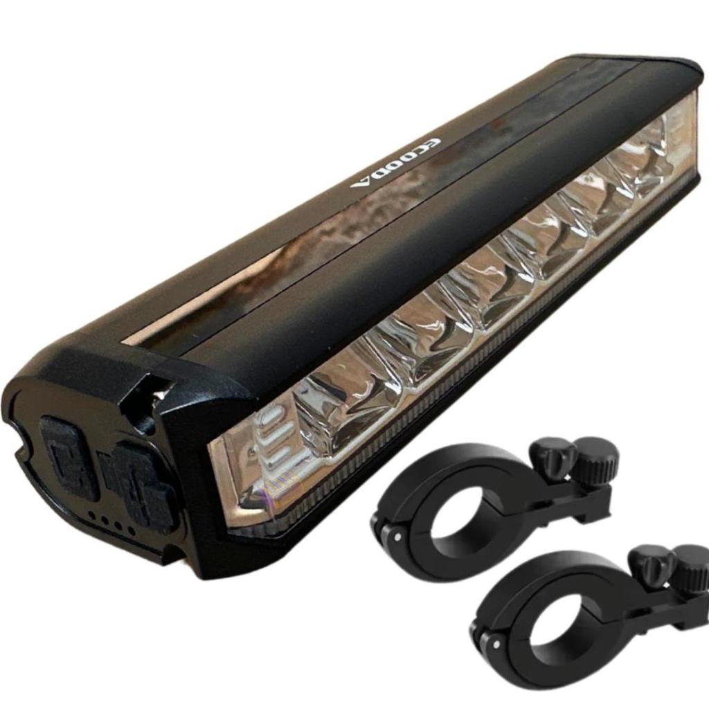 Farol Bike 6 Leds Tg3 18.000 Lumens Melhor Q Newboler Ecooda Bc-6066