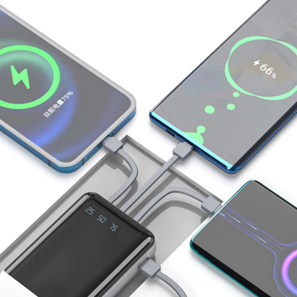 Carregador Portátil Celular Bateria Externa 5000 10000 20000mah Power Bank