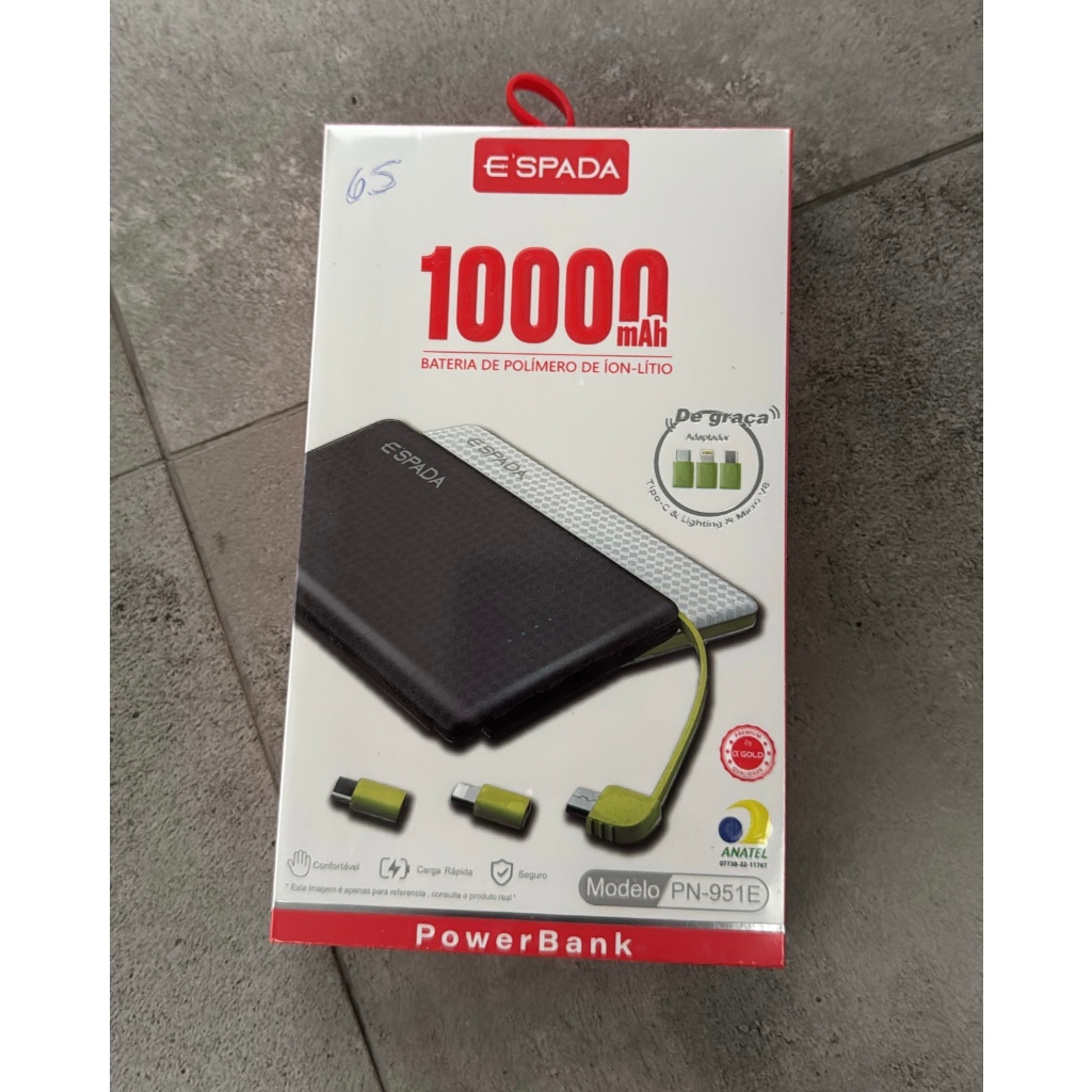 Power Bank Universal 5000mAh e 10000mAh