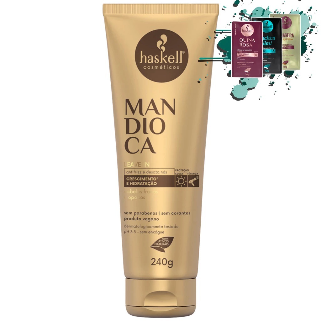 Leave in 240gr Mandioca Haskell