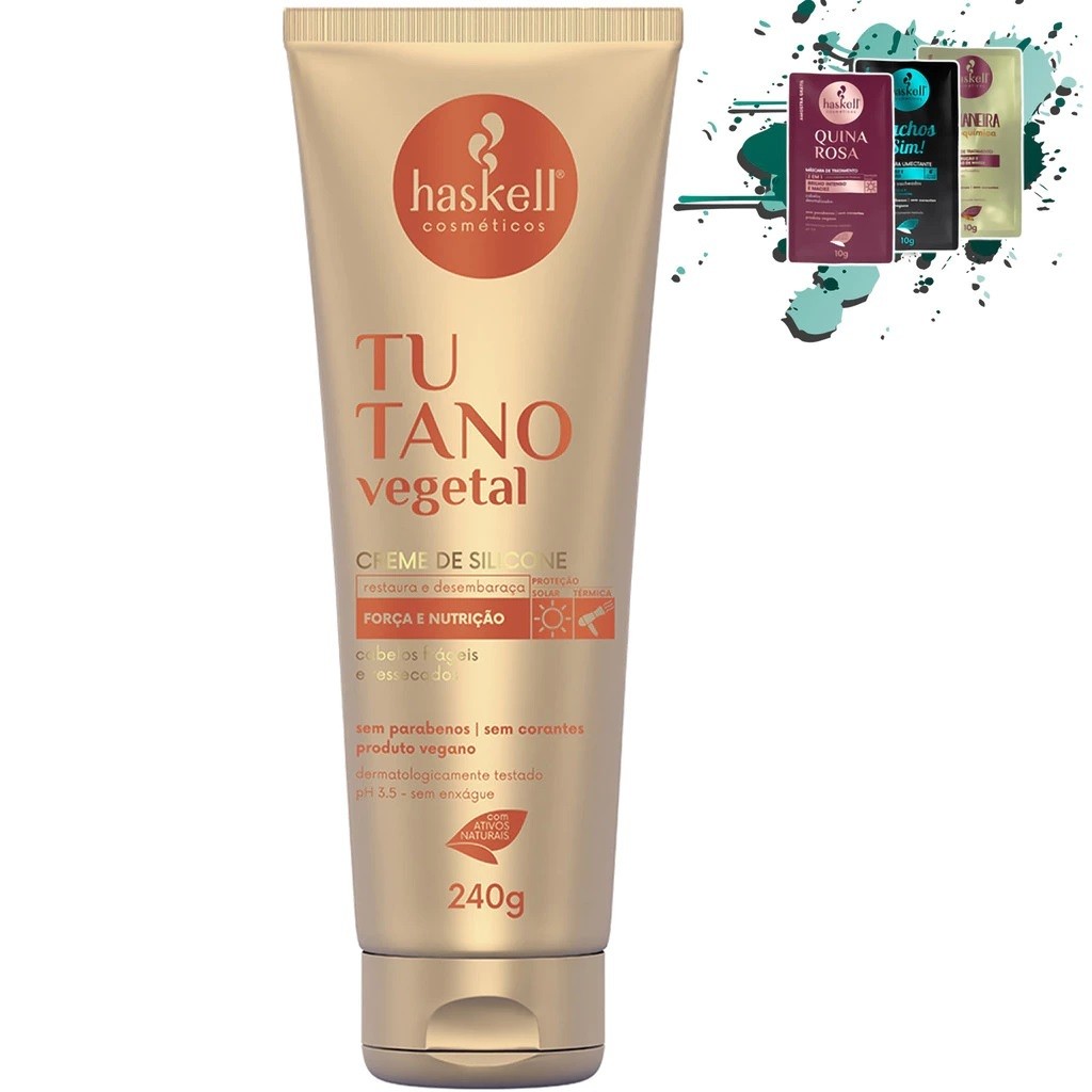 Leave-in 240gr Tutano Vegetal Haskell